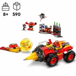 LEGO Lego Personajes|Lego-Sonic Super Sonic vs. Egg Drillster