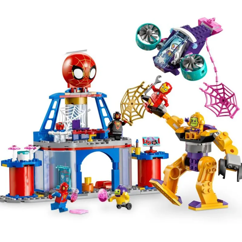 LEGO Lego-Spiderman Cuartel General Arácnido del Equipo