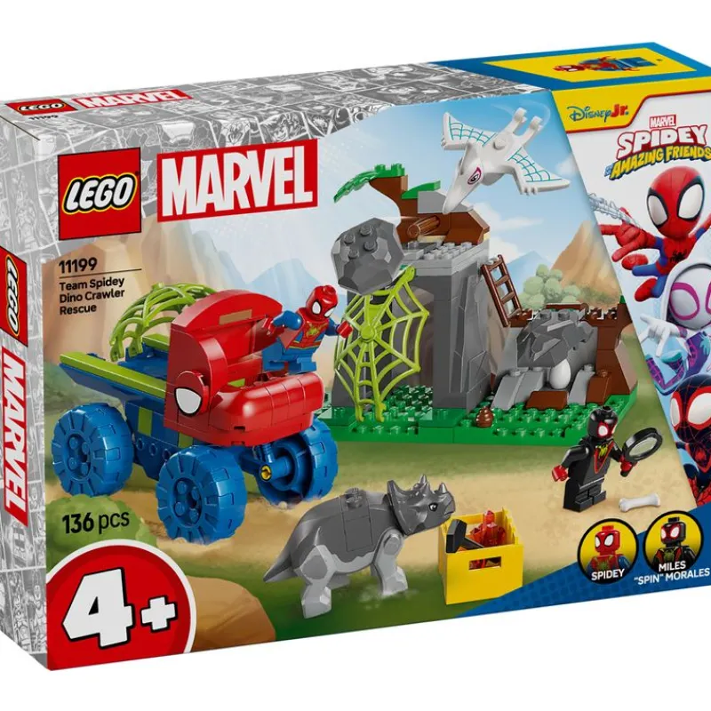 LEGO Lego Personajes|Lego-Spidey Todoterreno Dinosaurio y Equipo Spidey