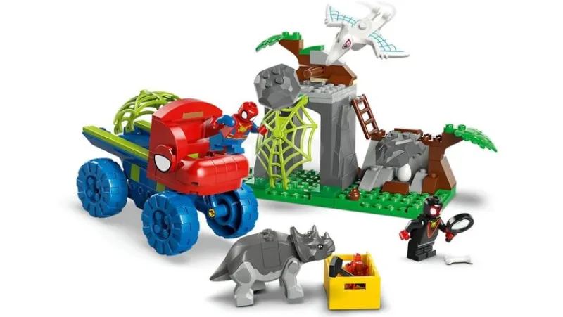 LEGO Lego Personajes|Lego-Spidey Todoterreno Dinosaurio y Equipo Spidey