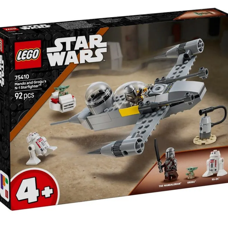 LEGO Star Wars|Lego-Star Wars Caza Estelar N-1 de Mando y Grogu
