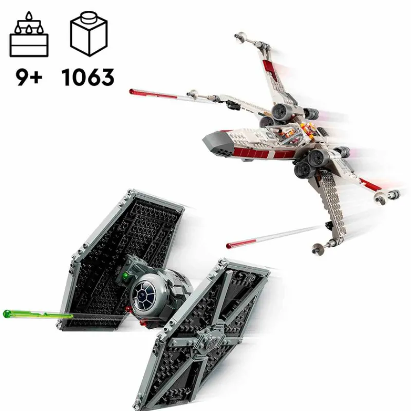 Star Wars Caza TIE y Ala-X Fusionados*LEGO Clearance