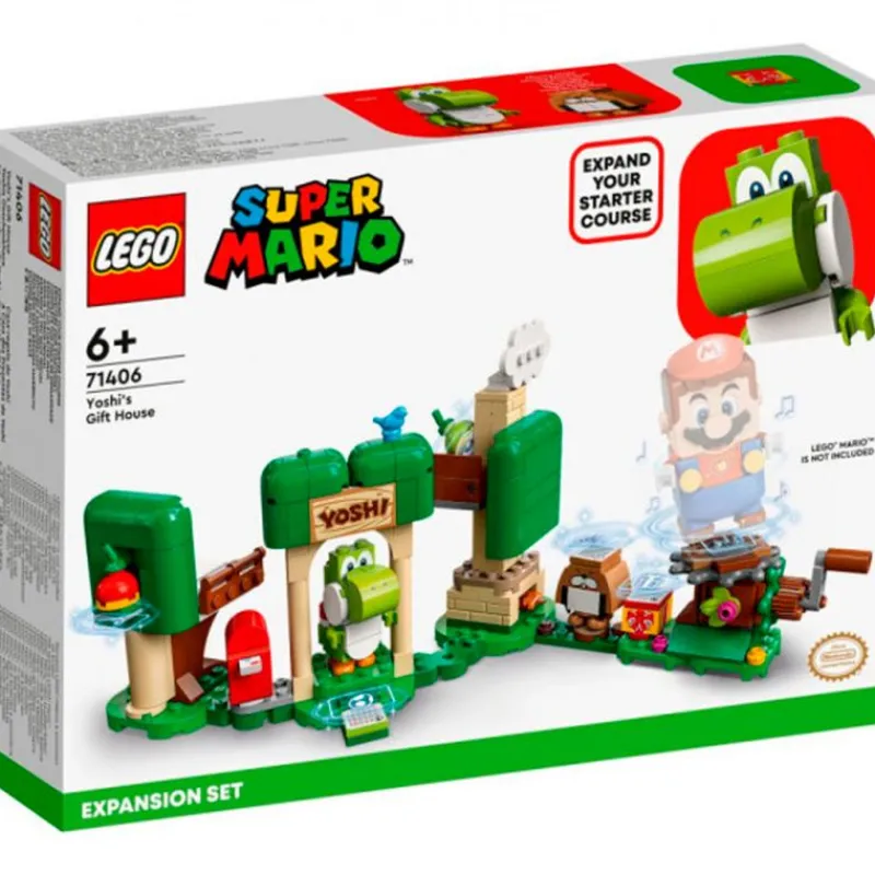 LEGO Lego Personajes|Lego-Super Mario Expansión Casa-Regalo Yoshi