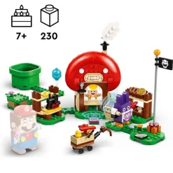 LEGO Lego Personajes|Lego-Super Mario Expansión:Caco Gazapo Tienda Toad