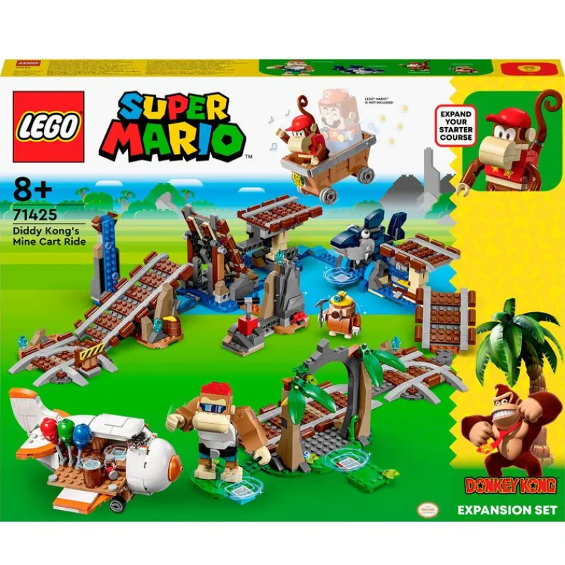 Super Mario Expansión Vagoneta Minera de Kong*LEGO Hot