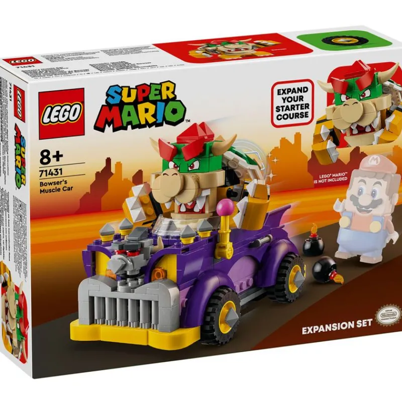 LEGO Lego Personajes|Lego-Super Mario Set de Expansión: Coche Bowser
