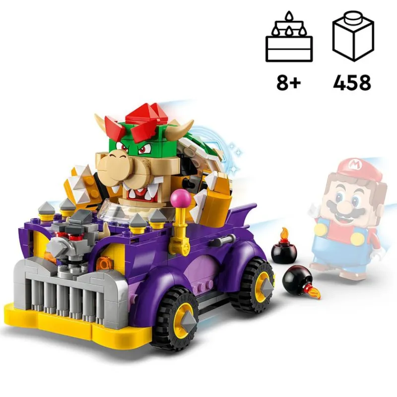 LEGO Lego Personajes|Lego-Super Mario Set de Expansión: Coche Bowser