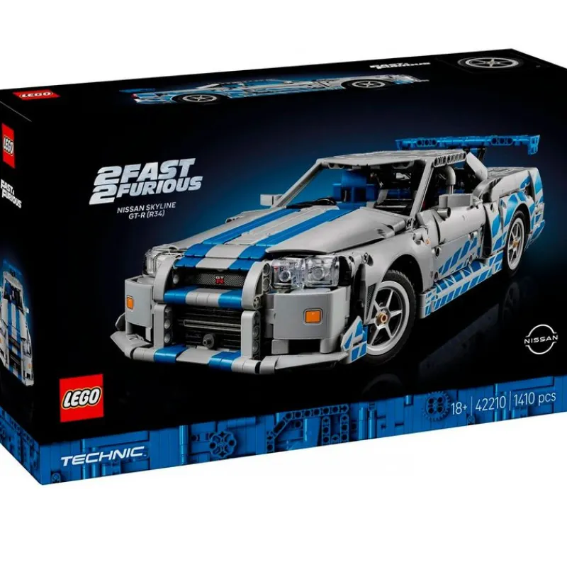 LEGO Lego Technic|Lego-Technic Coche Nissan Skyline GT-R (R34) de 2 Fast 2 Furious