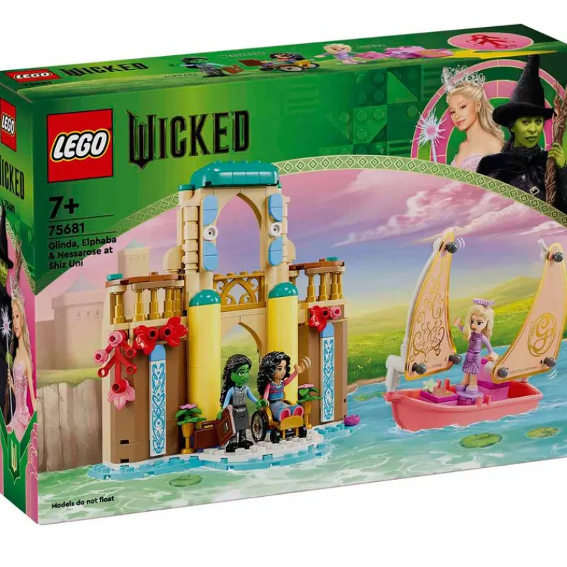 Wicked Glinda, Elphaba y Nessarose Shiz Uni*LEGO