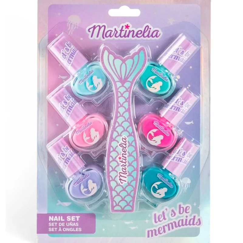MARTINELIA Juegos Y Juguetes De Imitación-Let's Be Mermaids Pack de Uñas