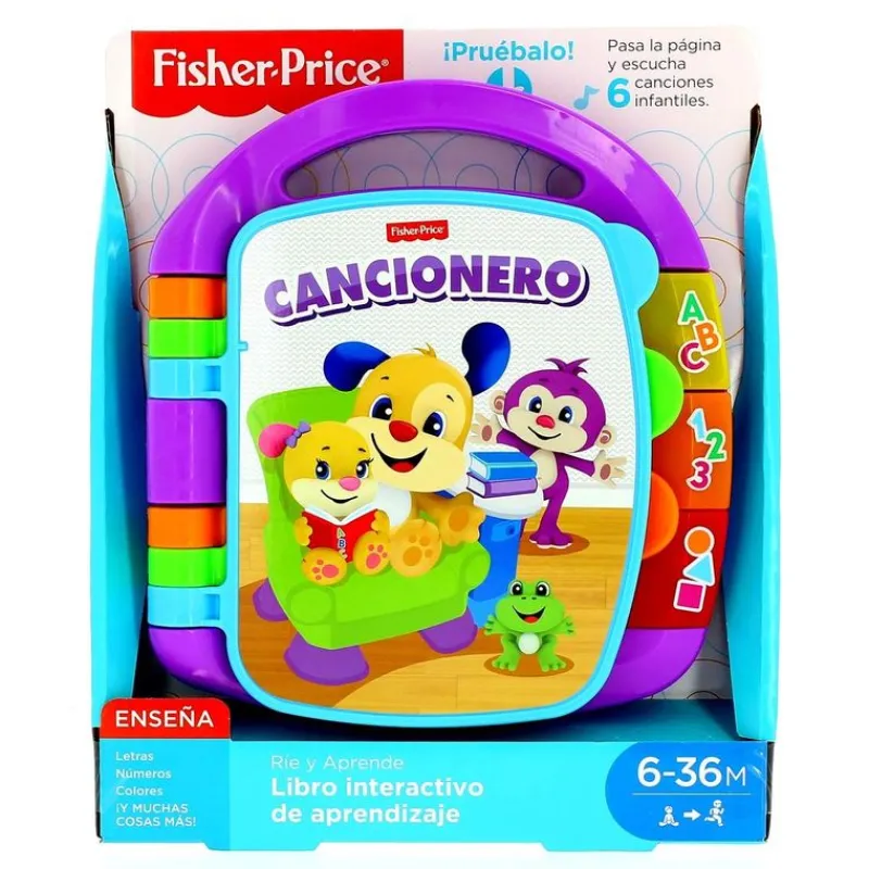 FISHER PRICE Primera Infancia Y Preescolar-Libro de Aprendizaje Perrito