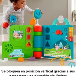 FISHER PRICE Primera Infancia Y Preescolar-Libro Interactivo de Historias Sienta y Levanta