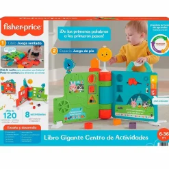 FISHER PRICE Primera Infancia Y Preescolar-Libro Interactivo de Historias Sienta y Levanta