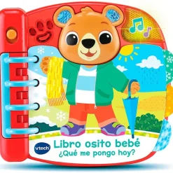 VTECH Primera Infancia Y Preescolar-Libro Osito Bebé ¿Qué Me Pongo Hoy?