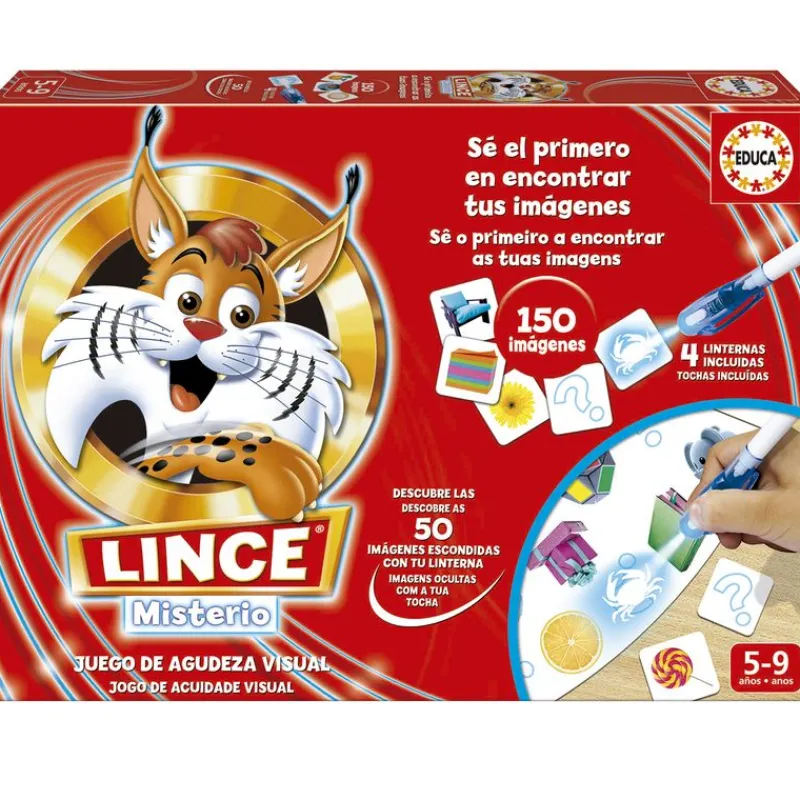 EDUCA Juegos Y Juguetes Educativos-Lince Misterio 150 Imágenes