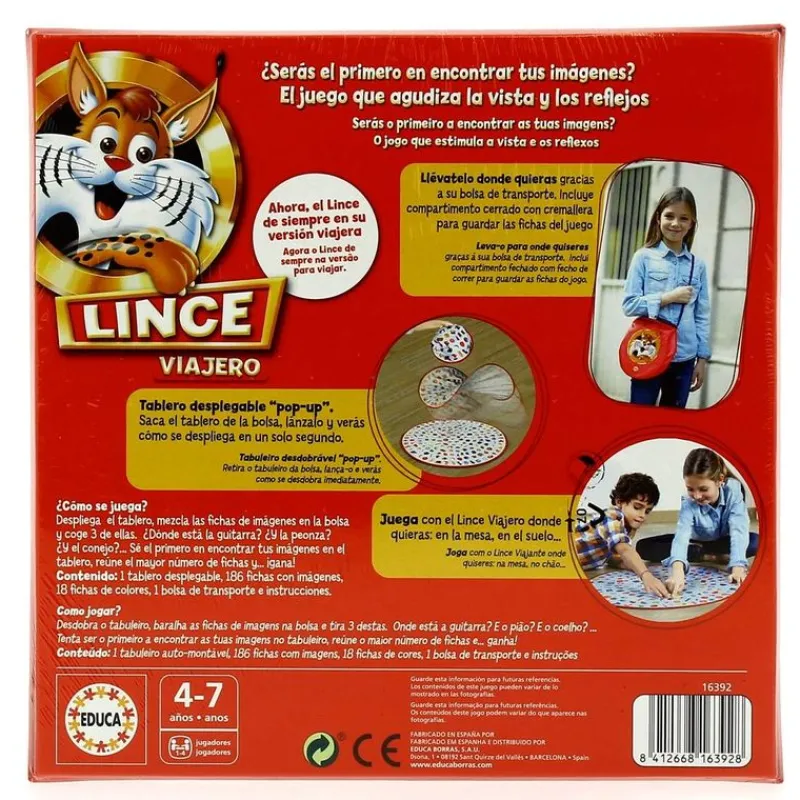 EDUCA Juegos De Mesa-Lince Viajero