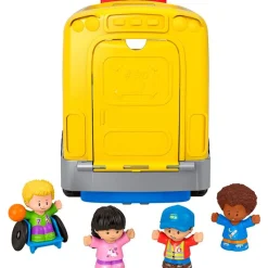 FISHER PRICE Primera Infancia Y Preescolar|Vehículos, Trenes Y Parkings-Little People Autobús Escolar Amarillo Grande