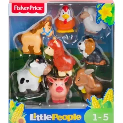 FISHER PRICE Primera Infancia Y Preescolar|Figuras Y Figuras De Acción-Little People Pack Animales de Granja