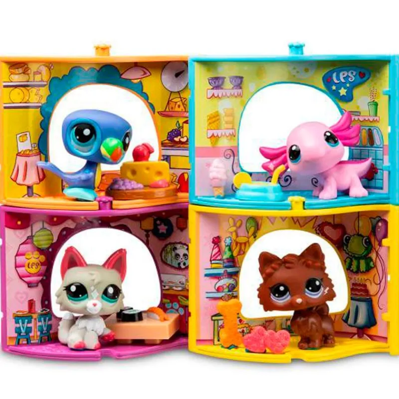 BANDAI Muñecas-Littlest Pet Shop Pet Nook Mascota Surtida