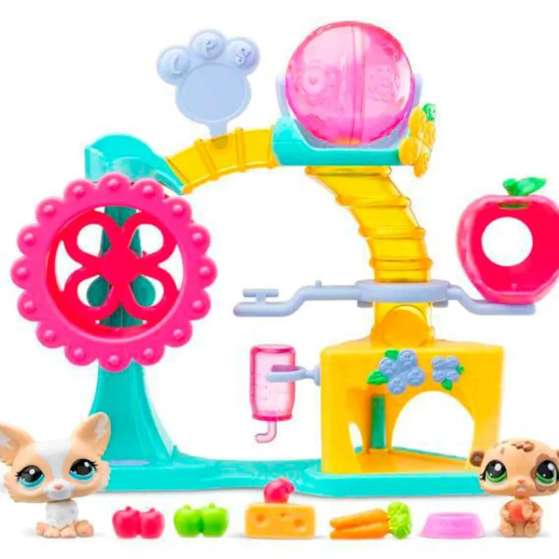 Littlest Pet Shop Playset Hora de la Diversión*BANDAI Clearance