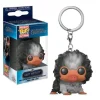 FUNKO POP Funko Harry Potter-LLavero Baby Niffler Negro/Blanco