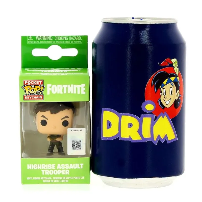FUNKO POP Funko Games-Llavero Fortnite Assault Trooper