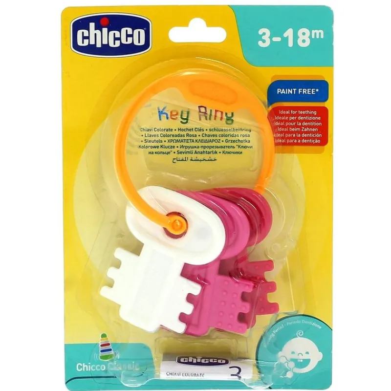 Llaves Coloreadas Rosa*CHICCO Sale