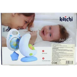 DRIM DISCOUNT Primera Infancia Y Preescolar-Lámpara Luna con Mando Azul