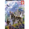 EDUCA Puzzles Y Construcciones-Lobos en las Rocas Puzzle 500 Piezas