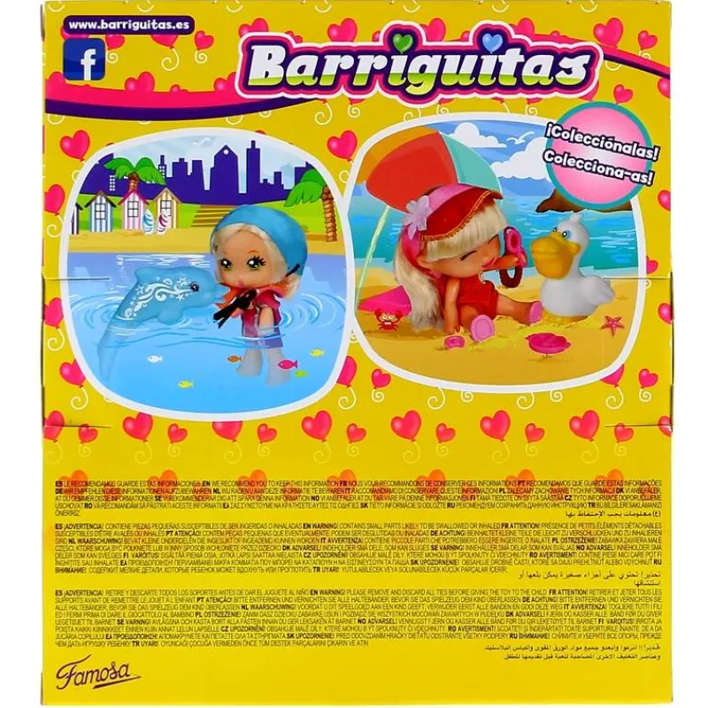 FAMOSA Muñecas-Los Barriguitas Profesión de Vacaciones Cuidadora de Aves