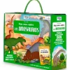 SELECCION DRIM Juegos Y Juguetes Educativos-Los Dinosaurios Puzzle + Libro