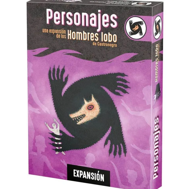 ASMODEE Amigos Y Familia-Los Hombres Lobo Castronegro: Expansión Personajes