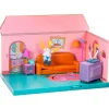 JAKKS PACIFIC Figuras Películas Y Series|Figuras Y Figuras De Acción-Los Simpson Playset Diorama Salón