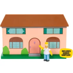 JAKKS PACIFIC Figuras Películas Y Series|Figuras Y Figuras De Acción-Los Simpson Playset Diorama Salón