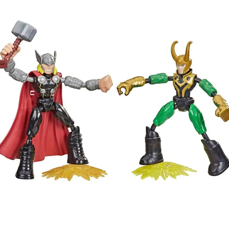 Los Vengadores Bend and Flex Thor vs Loki*HASBRO Clearance