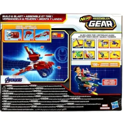 HASBRO Juegos Y Juguetes De Imitación-Los Vengadores Iron Man Nerf Gear Lanzador
