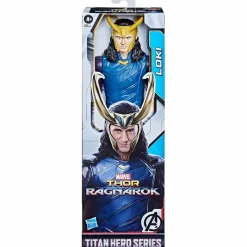HASBRO Marvel|Figuras Y Figuras De Acción-Los Vengadores Loki Titan Hero Series