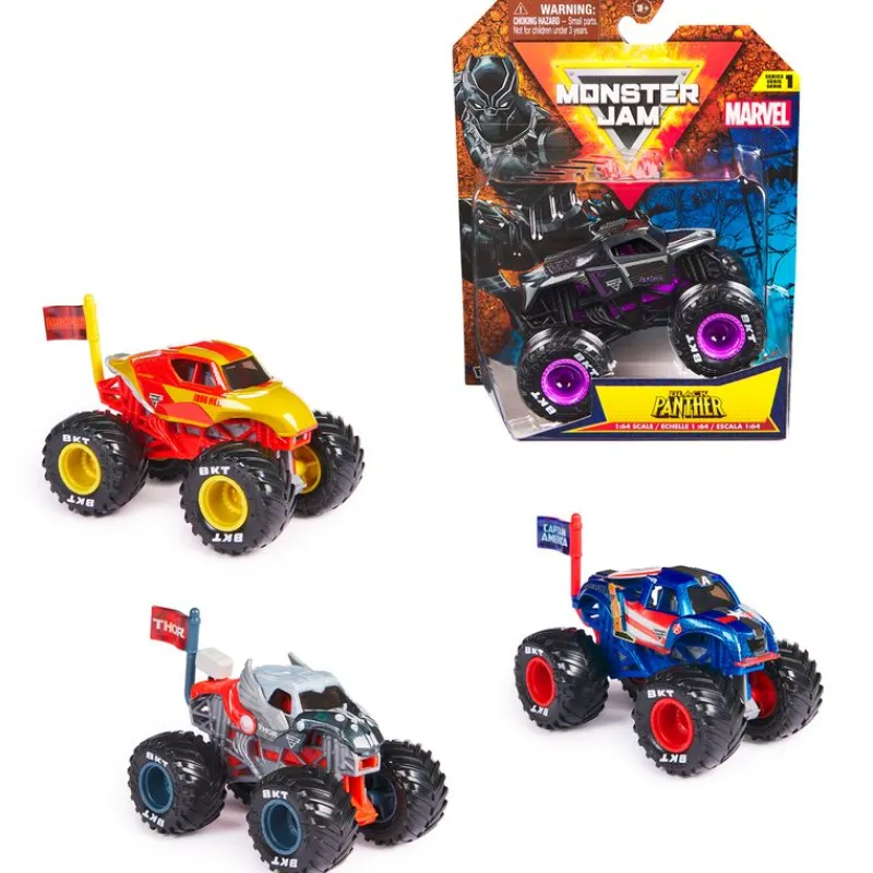 SPIN MASTER Vehículos, Trenes Y Parkings-Los Vengadores Monster Jam Vehículo Surtido