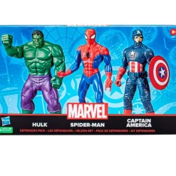 HASBRO Marvel|Figuras Y Figuras De Acción-Los Vengadores Pack Defensores