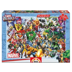 EDUCA Marvel|Puzzles Y Construcciones-Los Vengadores Puzzle 1000 Los Heroes de Marvel