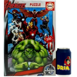 EDUCA Marvel|Puzzles Y Construcciones-Los Vengadores Puzzle 200 Piezas