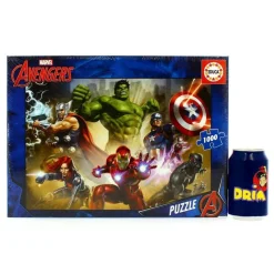 EDUCA Marvel|Puzzles Y Construcciones-Los Vengadores Puzzle de 1.000 Piezas