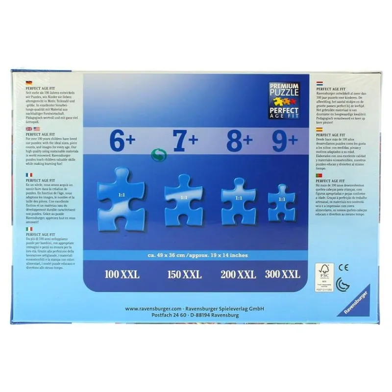 RAVENSBURGER Puzzles Y Construcciones-Los Vengadores Puzzle de 100 Piezas XXL