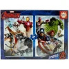 Los Vengadores Puzzle 2x500*EDUCA Clearance