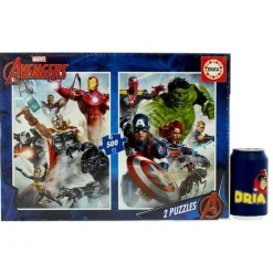 Los Vengadores Puzzle 2x500*EDUCA Clearance