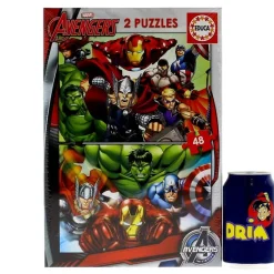 Los Vengadores Puzzle 2x48 Piezas*EDUCA New