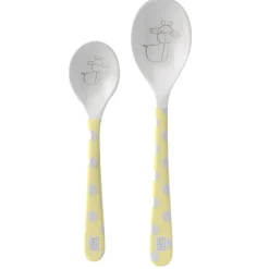 SARO Vajillas Infantiles-Lote de 2 cucharas grande y pequeña