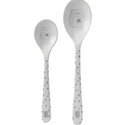 SARO Vajillas Infantiles-Lote de 2 cucharas grande y pequeña