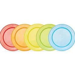 MUNCHKIN Vajillas Infantiles-Lote de 5 Platos Llanos
