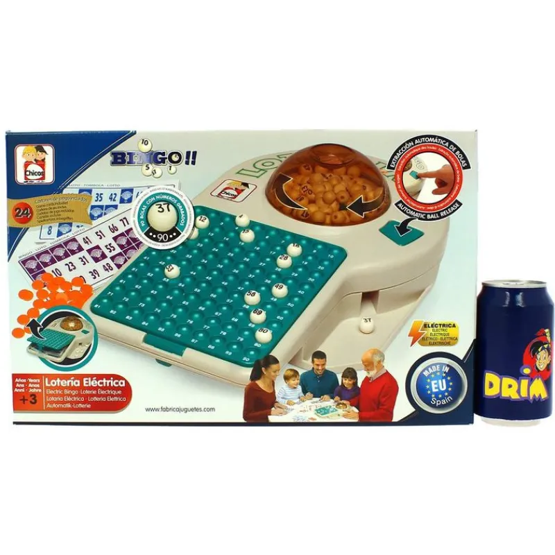 CHICOS Juegos De Mesa-Lotería Eléctrica